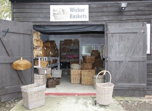 Wicker Basket Shed